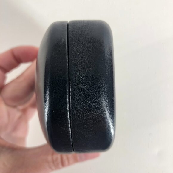 Coach Black Hard Shell Glasses Sunglass Case Black Velvet Interior Unisex - Picture 6 of 12